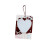 Mini Chocolate Dessert Style Card Case Practical-White soda 1