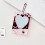 Mini Chocolate Dessert Style Card Case Practical-White soda 7