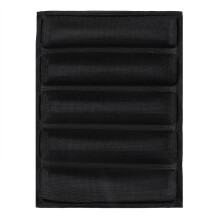 Perforierte Brotbackform für wiederverwendbare Backformen, antihaftbeschichtete Baguetteform, Mehrzweck-Silikoneinlage, ideal zum Backen von Brot