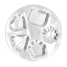Allsidig bakeform, silikonform av matkvalitet, non-stick, gjenbrukbar, temperaturbestandig bakeform for baking av diverse matvarer, inkludert kaker,
