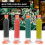 4PCS PCB Flux Solder Paste Set | 10cc, Assorted Colors with Needle and Light 10