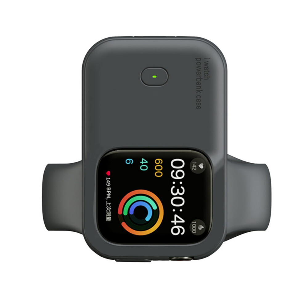 Power Supply For Watch 9/8/7/6/5/4 Compatibility 40Mm 41Mm 42Mm Sizes Rechargeable Wearable Charger 1200Mah Midnight 9105992211548