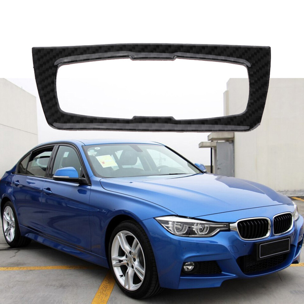 F30/34 Carbon Fibre Car Interior Headlight Switch Frame Cover Trim Australia 6951362844853