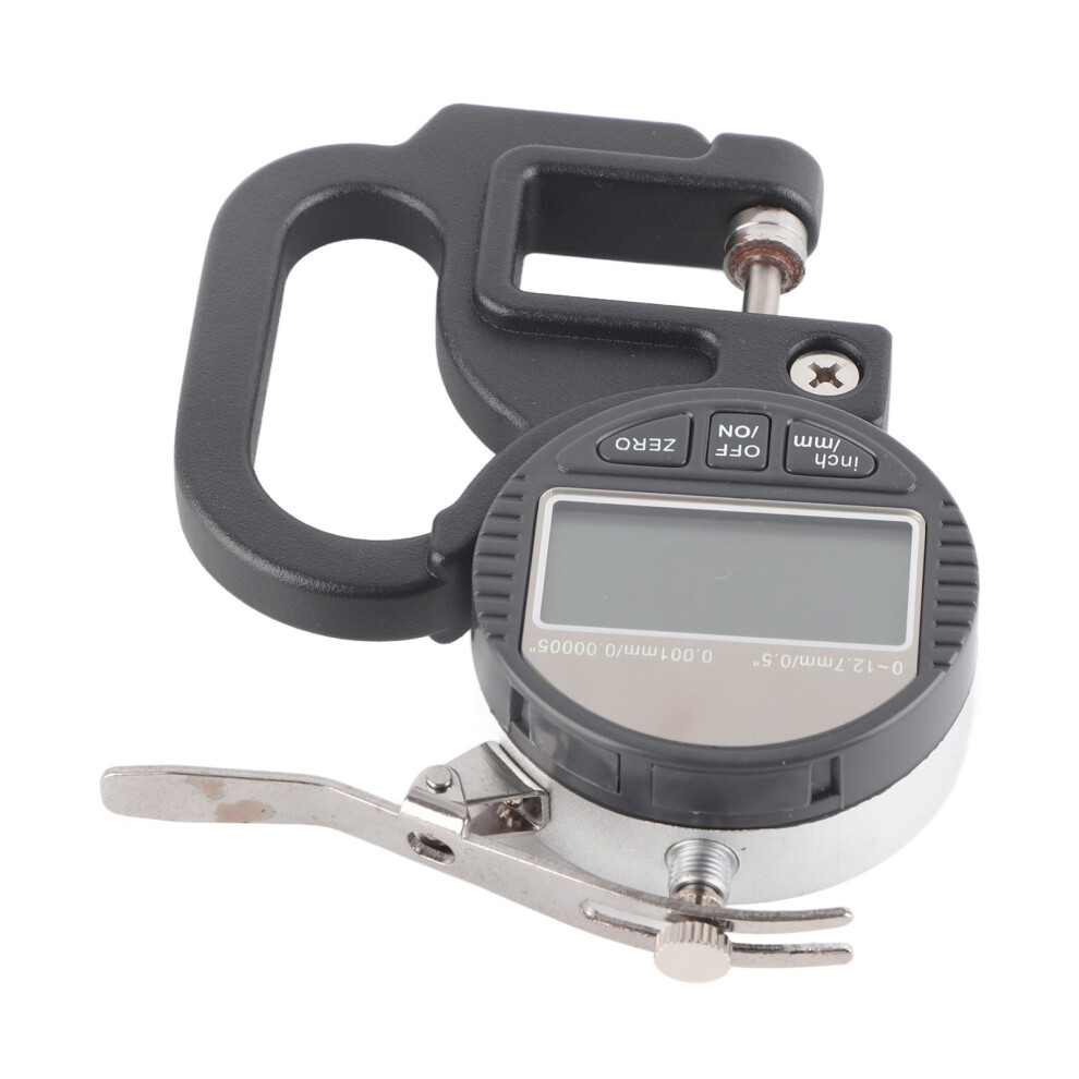 Digital Thickness Gauge 0Â12.7Mm, 0.001Mm Accuracy, Aluminum & Abs 9471362844389
