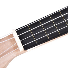 20,9 Zoll Basswood 4-String Ukulele DIY-Kit Blütenfinish Instrumentenzubehör
