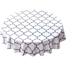 Rectangle Table Cloth for Indoor and Outdoor Use, Stain Resistant Vinyl Tablecloth with Flannel Backing for Rectangle and Round Tables, Geometric Clou