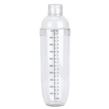 Cocktailshaker, innovativ plastmikser med klart blandeverktøy, allsidig bartendingutstyr for presis drikketilberedning, effektivitet i Co