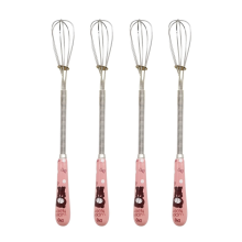 Mini-Schneebesen-Set aus Edelstahl, Küchenutensilien zum Mischen und Pürieren, flexibel, praktisch und tragbar, leicht zu verstauen