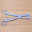 Plastik Reptilienfütterzange 19cm, langlebig, ergonomisch, blau 1