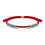 Golf Score Counter Beads Bracelet Adjustable Cords Red Golf Accessory 1