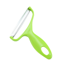 Mehrzweck-Gemüseschneider, ergonomischer Griff aus ABS-Kunststoff, Klinge aus Edelstahl für sauberes Schneiden, Aufhängeöse für platzsparende