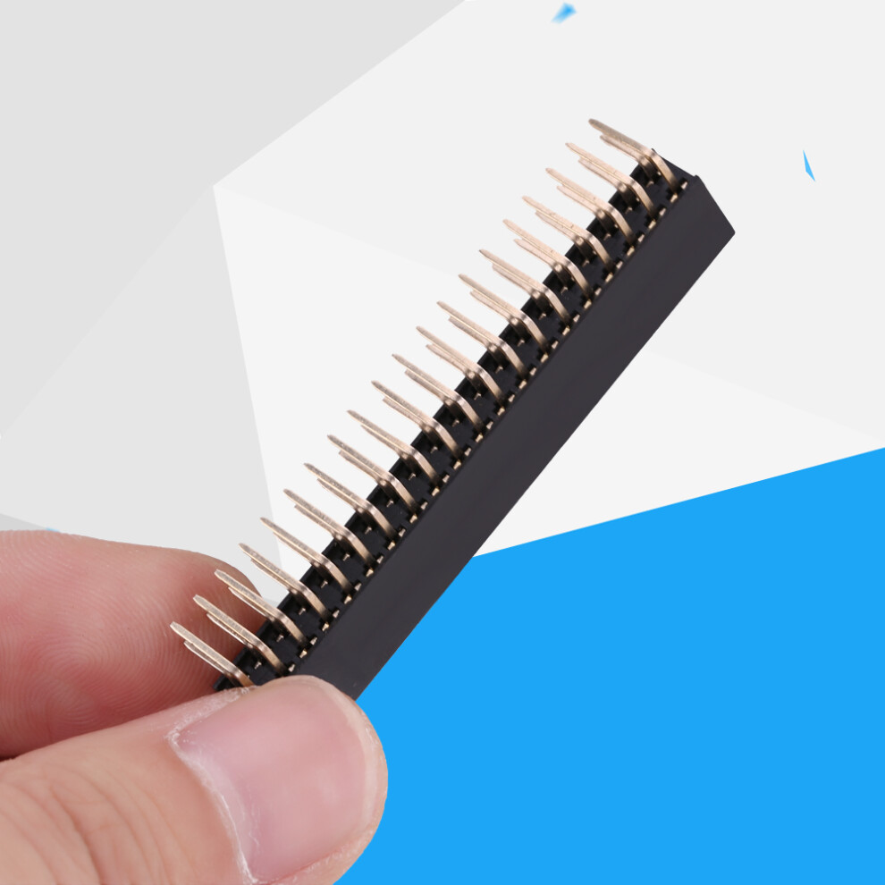 2.54Mm 2X20 Pin Female Header Connector For Raspberry Pi - 3 Pieces 3071362850098