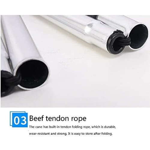 Walking Stick Adjustable Cane Lightweight Portable SoftTouch Handle For Seniors 1