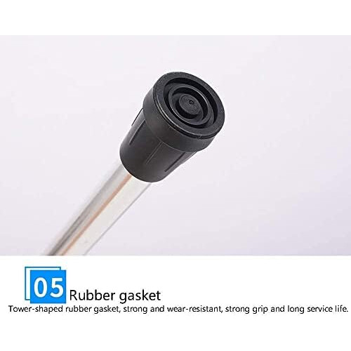 Walking Stick Adjustable Cane Lightweight Portable SoftTouch Handle For Seniors 2
