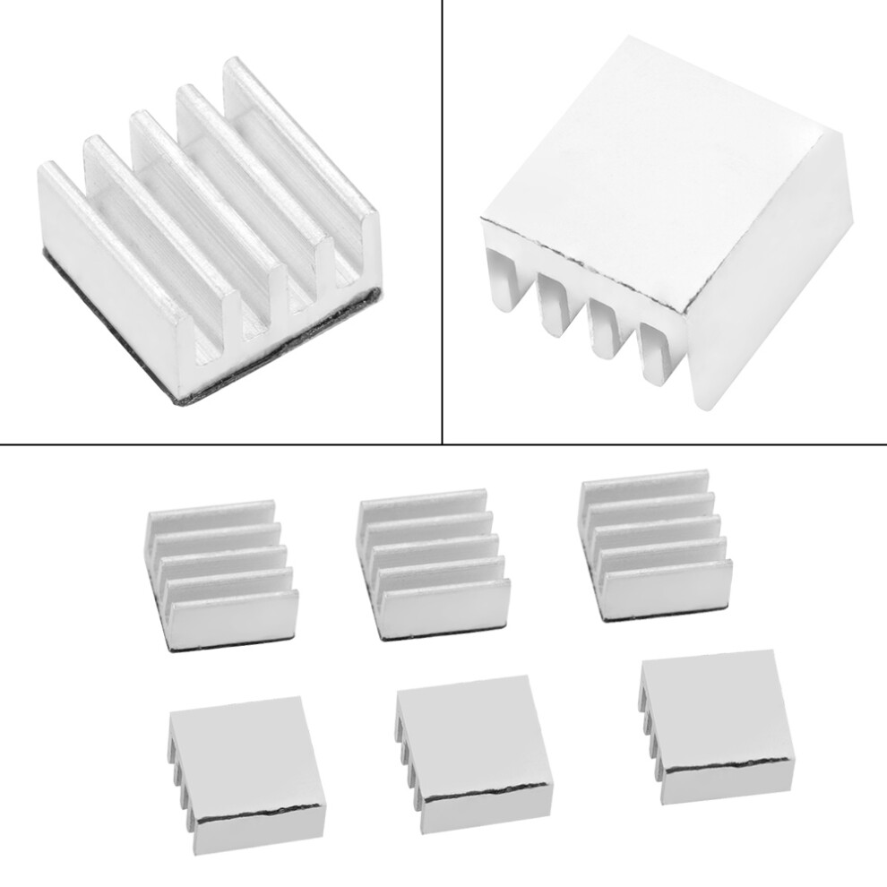 10Pcs Aluminum Chip Heat Sinks For A4988 Stepper Driver, Fast Heat Dissipation 3071362850975