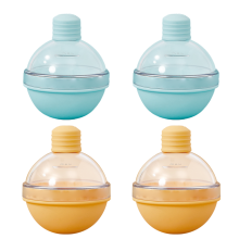 IJsballenmaker voor whisky, smelt langzaam, grote ijsballen perfect voor cocktails, gemakkelijk los te maken, hoogwaardig siliconenmateriaal van