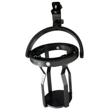 Motorcycle Cup Holder 3D Gyro Self Leveling Adjustable Clip On Hanging Rotating Drink Cage