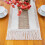 Runner da tavola in macramè Rustic Elegance, decorazione rustica in macramè per tavolo da matrimonio, resistente e riutilizzabile, 100% cotone 4