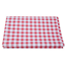 Vodotesný červený kockovaný obrus na stôl, žiarivý dizajn, umývateľný, opakovane použiteľný, elegantný obrus na večierky a domy,