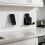 Double Phone Wall Bracket Space Saving Storage Stand For-Clear 4