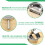 Professional Pizza Cutter Wheel, Stainless Steel Blade Mesh Processing Tool, Non-Slip Handle Ergonomic Design for Efficient Cutting, Hanging Loop Stor 5