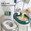 One Touch Sealed Grains Dispenser Durable-light gray 10 pounds 7