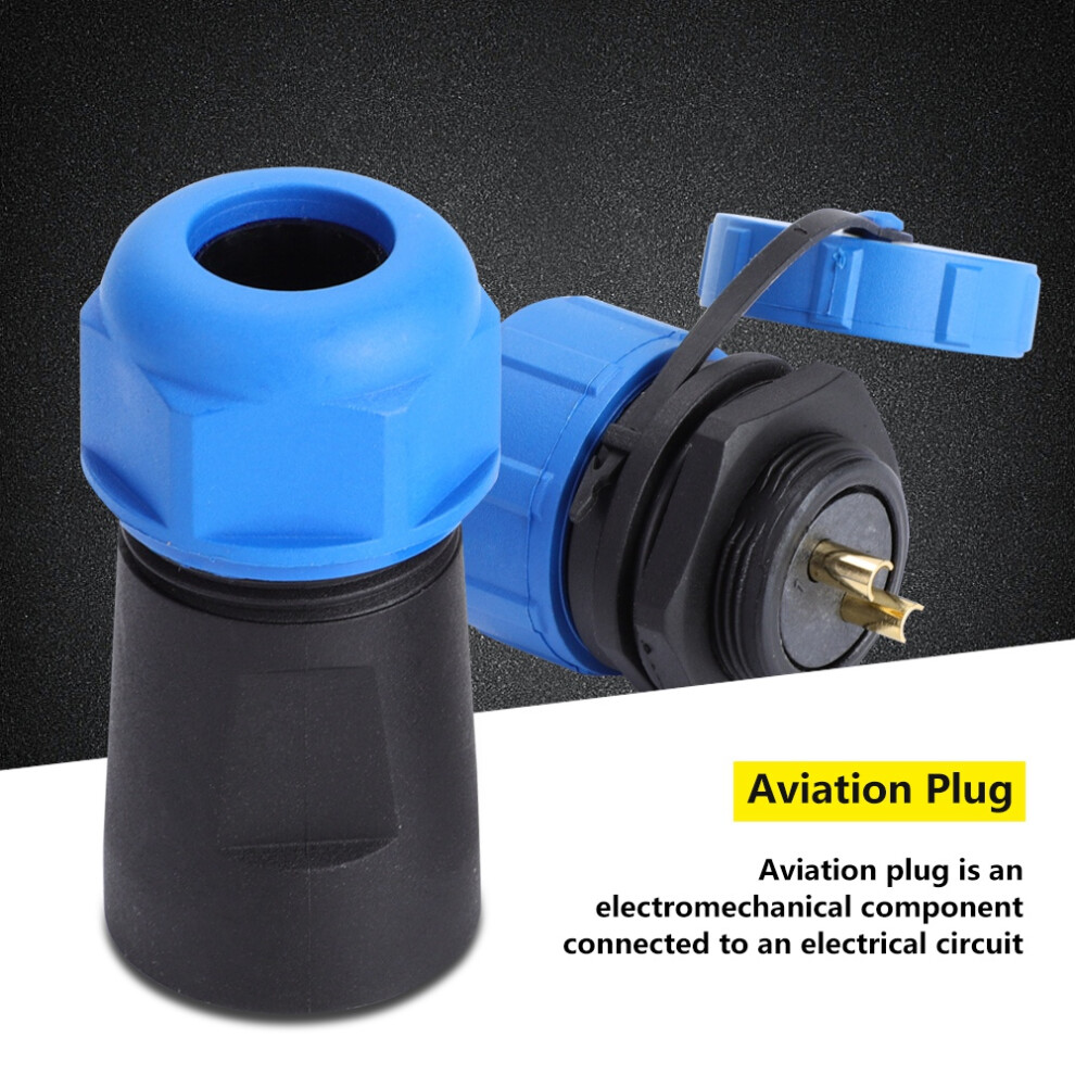 Sp21 2Pin Aviation Plug Ip68 Waterproof Connector For Lighting 5011362852287