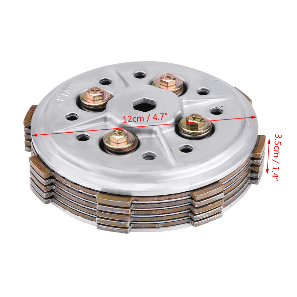 Ybr125 Ybr 125 Motorcycle Clutch Assembly Reliable Metal Core Easy Install 8441362852180