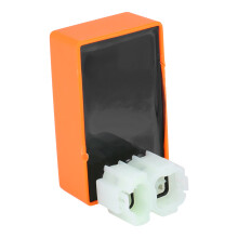 GY6 50CC-150CC Rennsport CDI Zündspule Stecker für ATV Roller Moped Orange