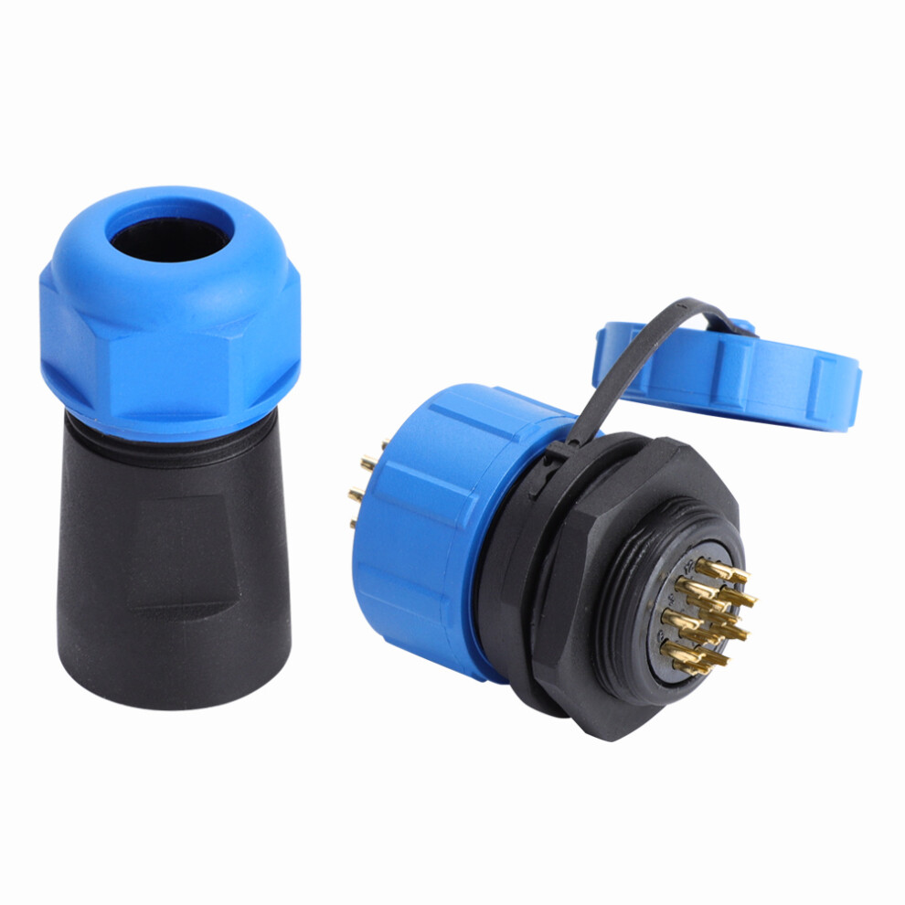 Ip68 Waterproof Sp21 9-Pin Plastic Aviation Plug, 12Pin Connector 9461362852279