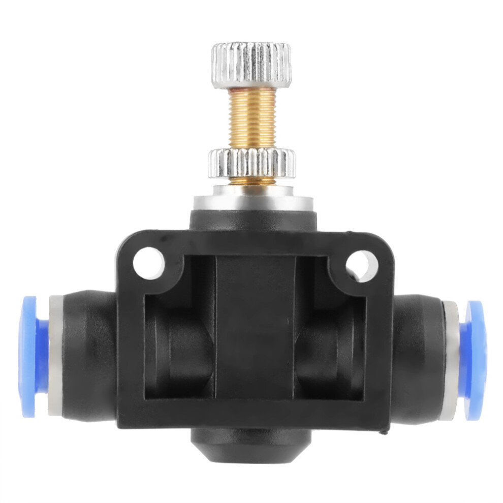 5Pcs/Set Push In Speed Controller 6Mm Pneumatic Air Flow Control Valve Connector 4121362851935