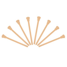 100 Stück Einweg-Holz-Wachsspachtelstäbchen, 12,5 cm, für Gesichtsmaske & Haarentfernung