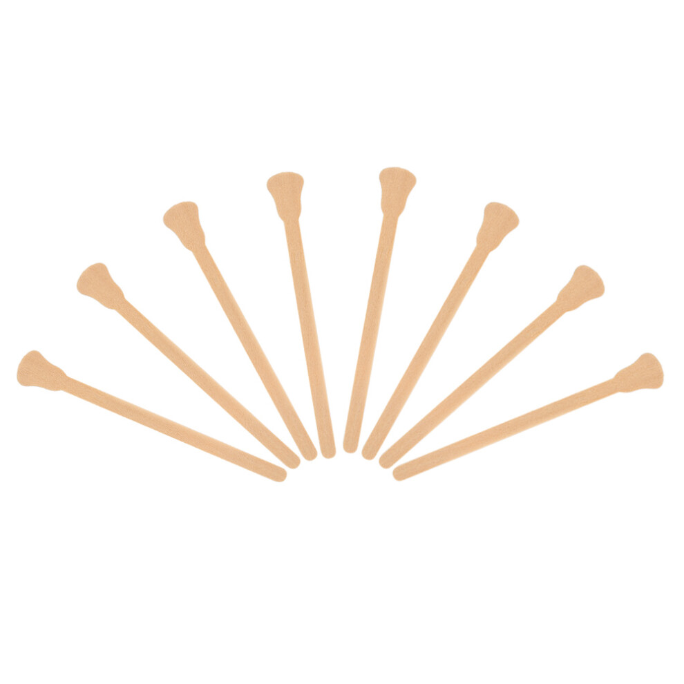 Cream 100Pcs Disposable Birch Spatulas For Hard Wax & Face Mask Sterile Sealed