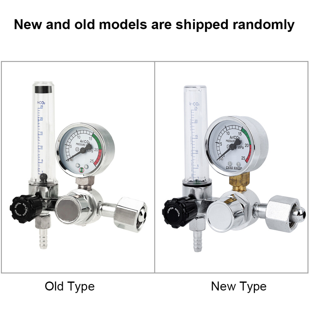 0-25Mpa Argon Flow Meter Pressure Regulator G5/8 Gauge For Welding 4111362853749