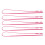10pcs Plastic Flexible Drawstring Threaders DIY 3