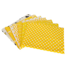7 stuks katoenen stof met bloemenprint voor zelfgemaakte knutselprojecten
