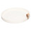 Plat à bijoux blanc, style rond simple, étanche 5