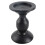 Pillar Candle Holder Rustproof Black Metal Iron 1