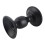 Pillar Candle Holder Rustproof Black Metal Iron 4