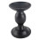 Pillar Candle Holder Rustproof Black Metal Iron 2