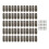 10 Sets 180 Degree Folding Hinges Round Edges 1