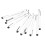 10PCS Waterproof Micro Line Pens Glossy Water 3
