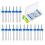 18pcs Sewing Machine Double Needle with Plastic 1