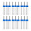 18pcs Sewing Machine Double Needle with Plastic 3