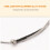 4 st. violinsträngar för 3/4-4/4 violiner aluminium 2
