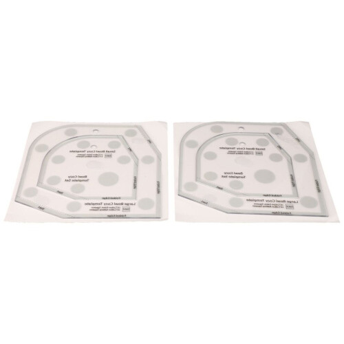 2 Pcs Bowl Cozy Template Acrylic Exquisite Bowl