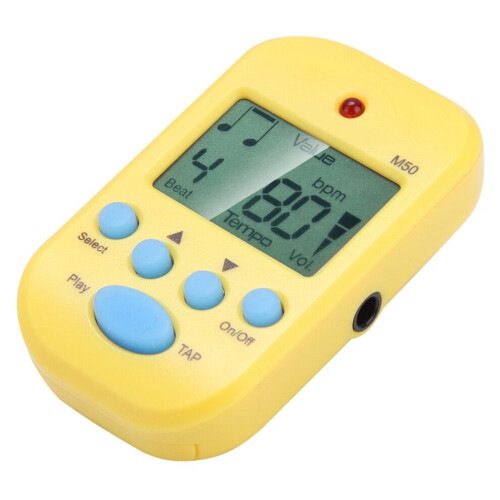 Metrónomo digital Meideal Mini LCD M50 con tempo de ritmo 2