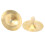 2 Pcs Kid Cymbals Copper Wood Handle Belly Dancing 1