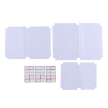 30 fundas para libros transparentes y esmeriladas