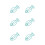 100 clips de papel multiusos con forma de pez. 5